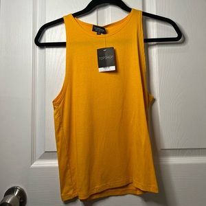 Topshop basic ribbed tank top